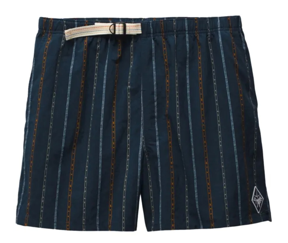 prAna brand | men's Indio Heritage storm blue shorts | SIZE XL